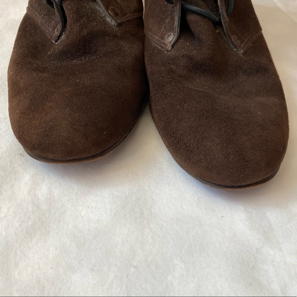 Vintage 70s Jerry Edouard Embroidered Knee High Lace Up Boots, 7B - Picture 6 of 16